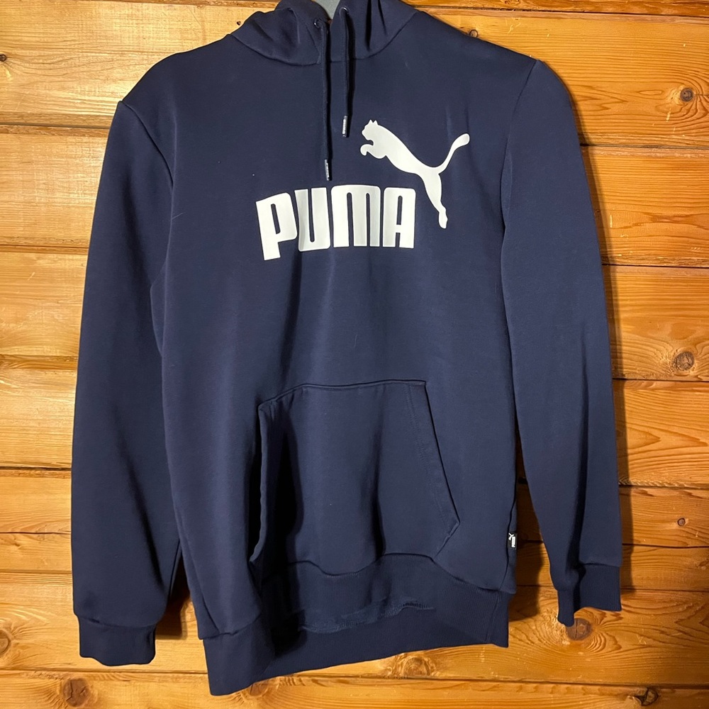Puma blue hoodie
